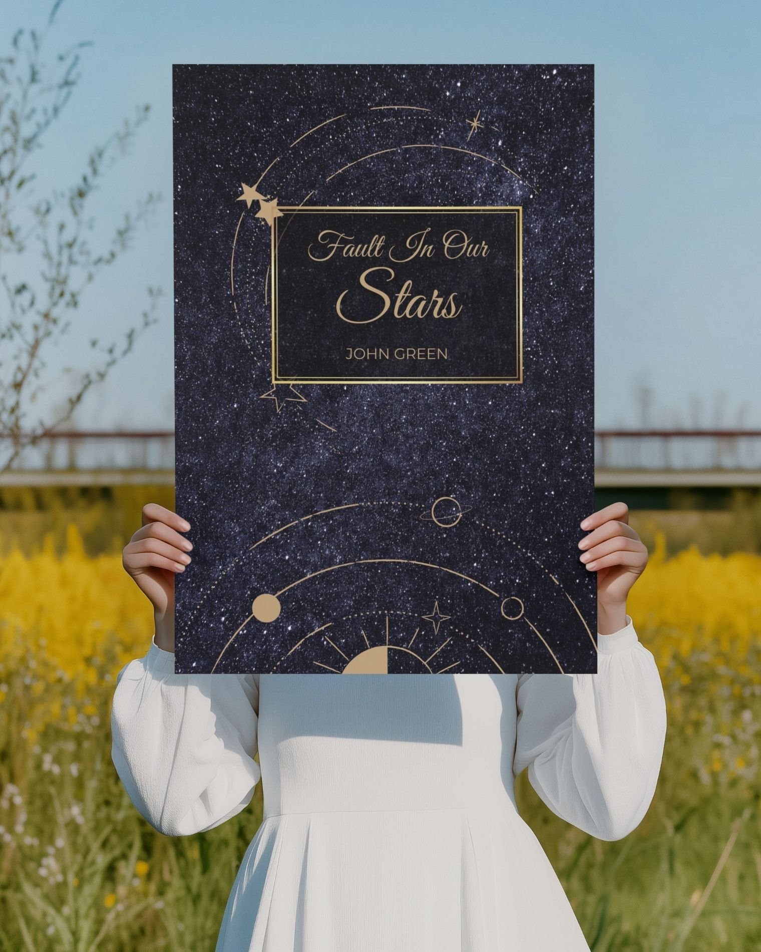The-fault-in-our-stars-john-green-person-holding-poster-field-musings-of-a-reader
