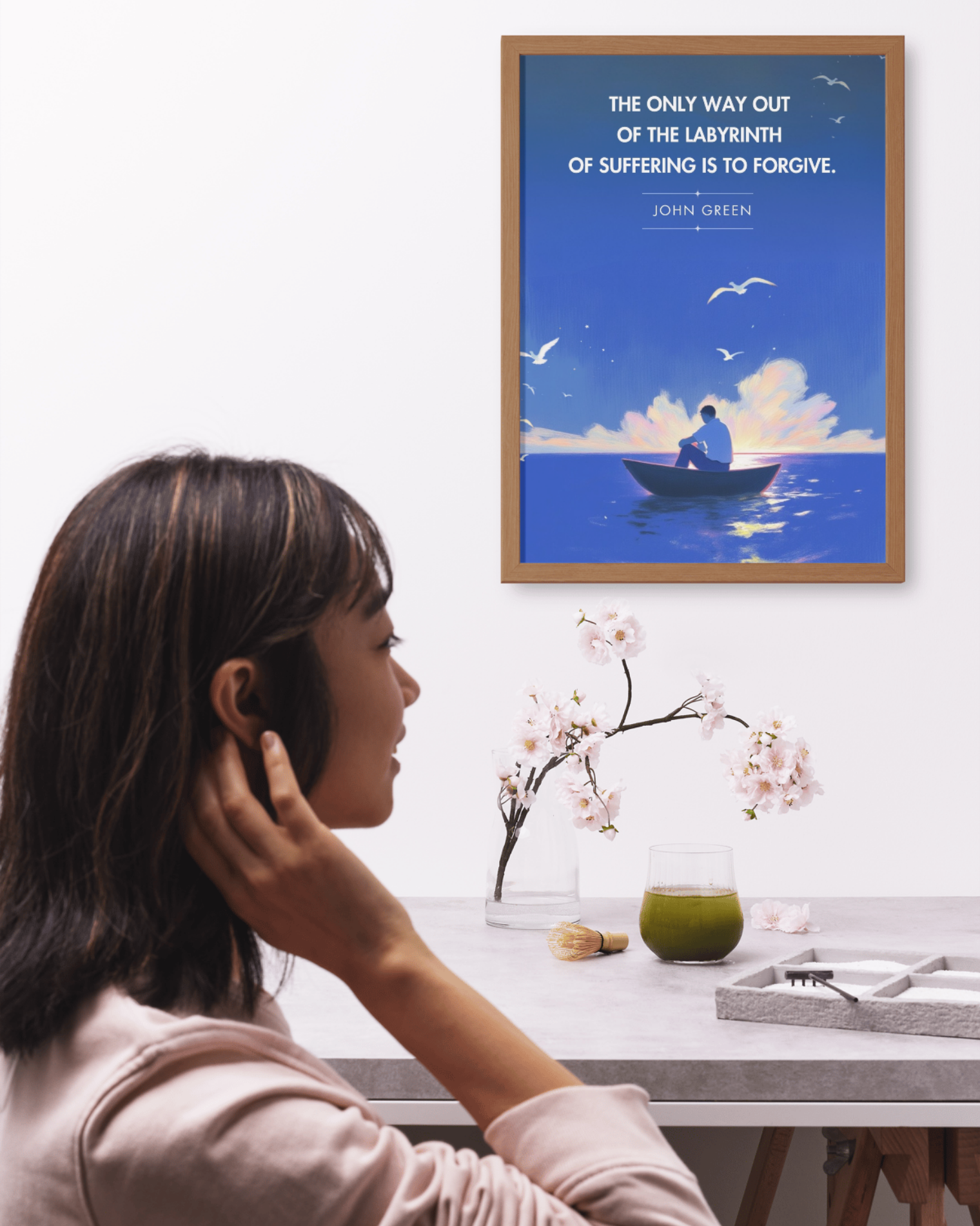 The-only-way-out-of-the-labyrinth-john-green-poster-in-interior-room-musings-of-a-reader