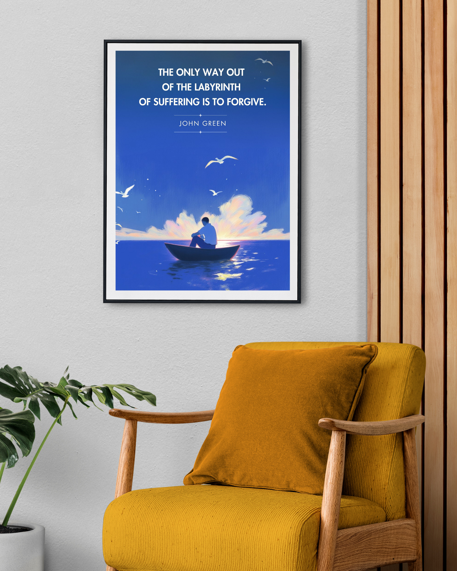 The-only-way-out-of-the-labyrinth-john-green-poster-in-living-room-musings-of-a-reader