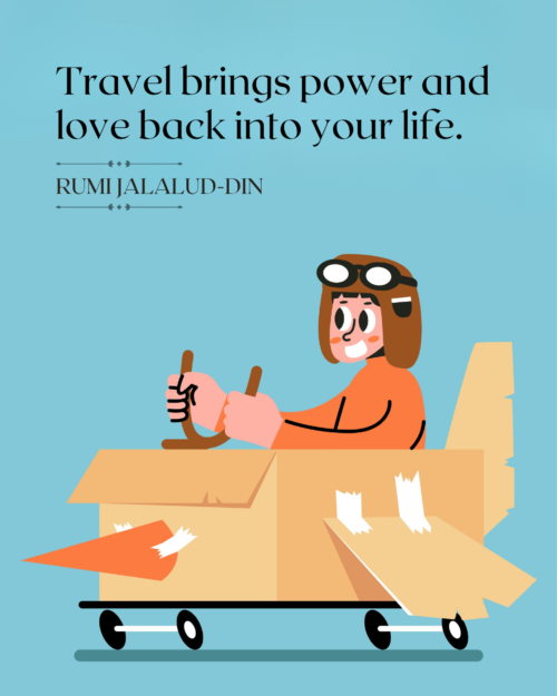 Travel Brings Power and Love Back