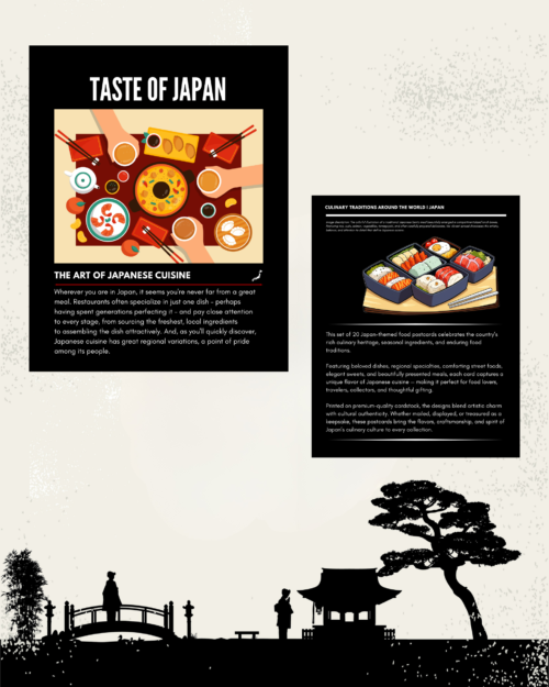 Japan - Culinary Traditions (Set of 20)