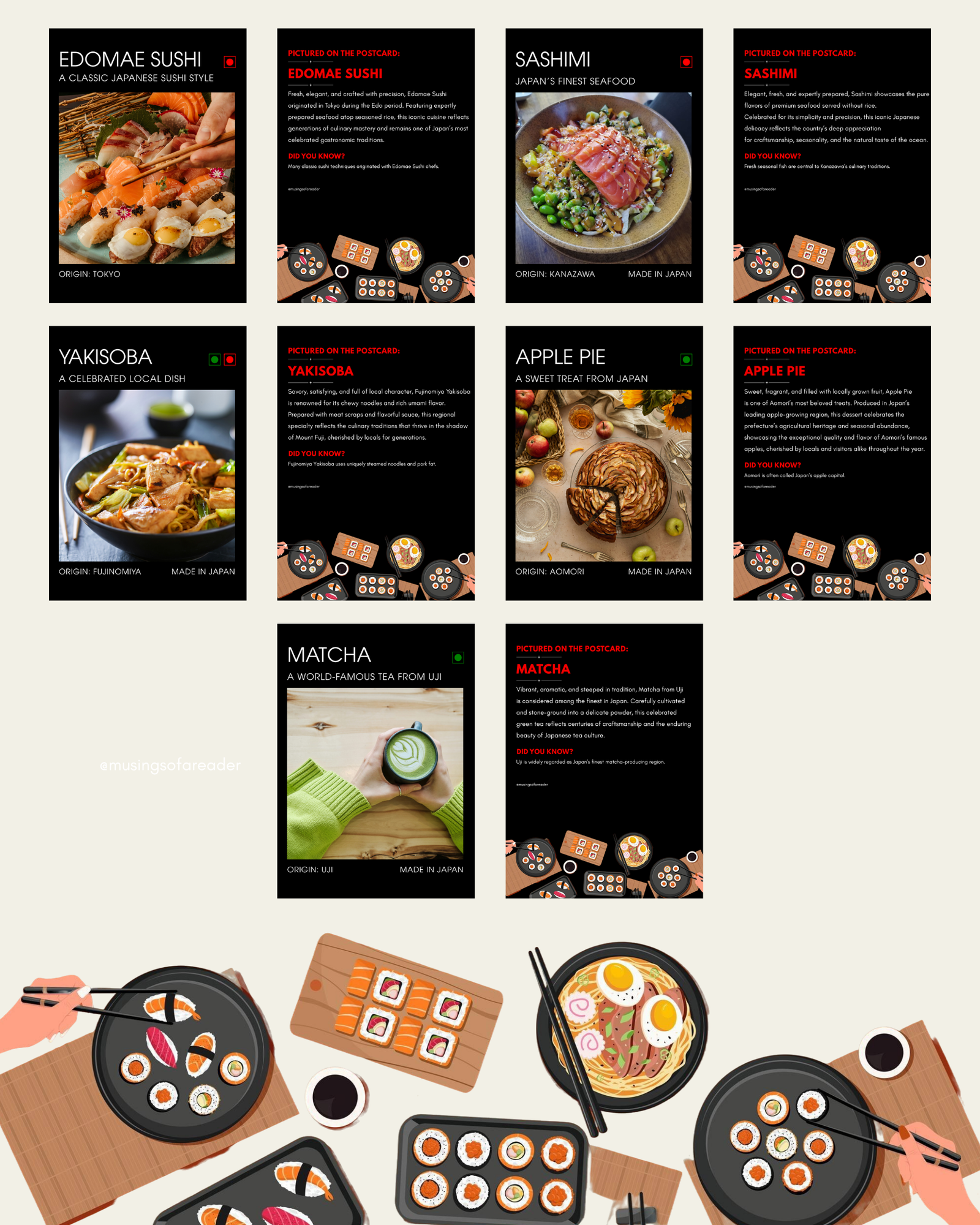 Japan-food-postcard-flatlay-musings-of-a-reader