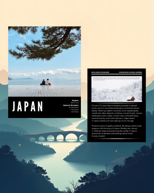 Japan - Natural Wonders (Set of 15)