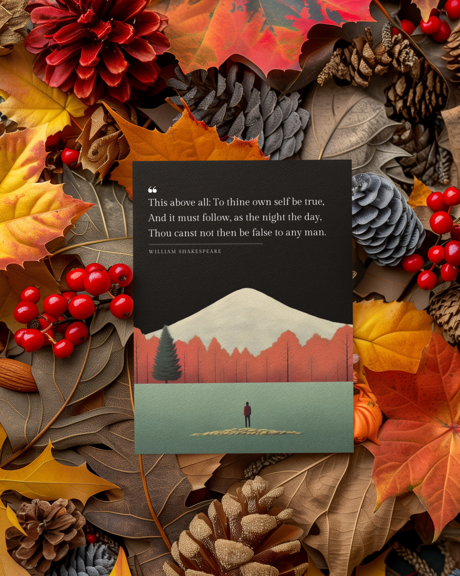 This-above-all-to-thine-own-self-be-true-quote-postcard-autumn-design-musings-of-a-reader